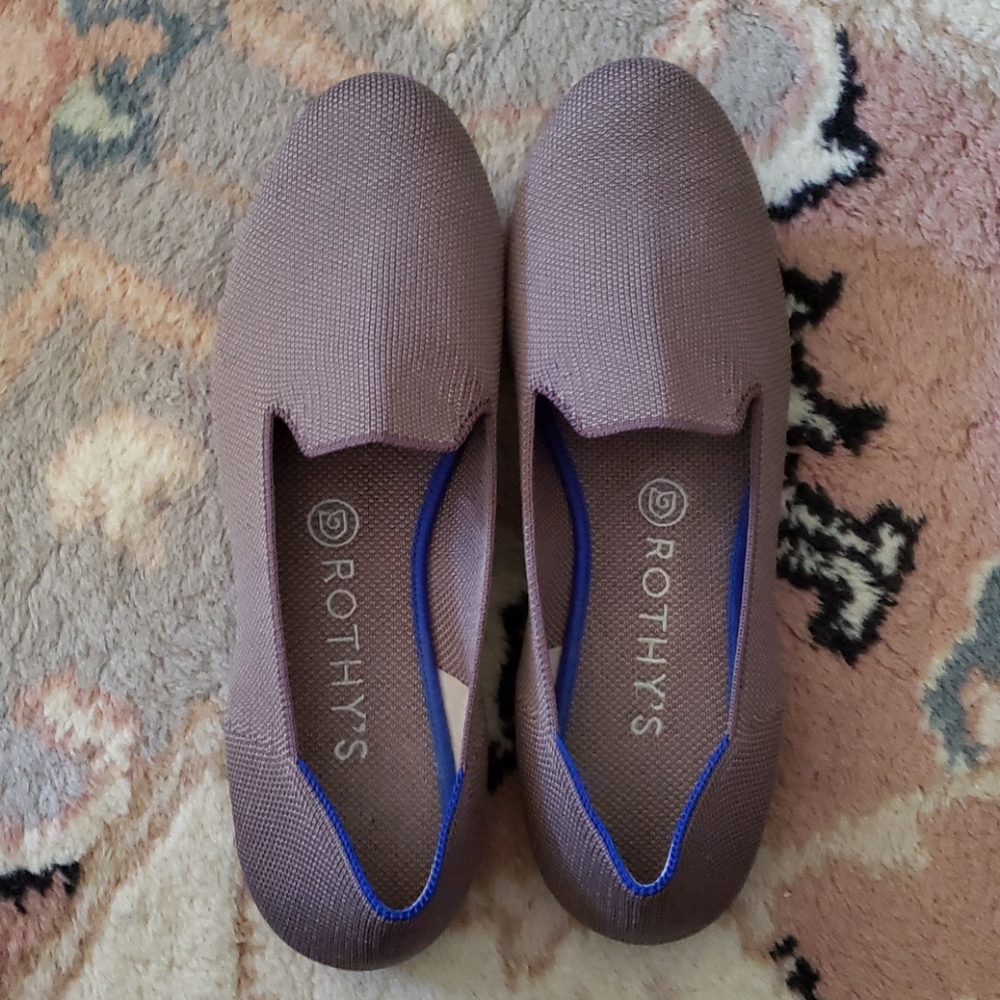 Rothy's brown loafers